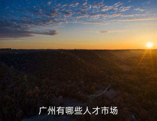 廣州有哪些人才市場