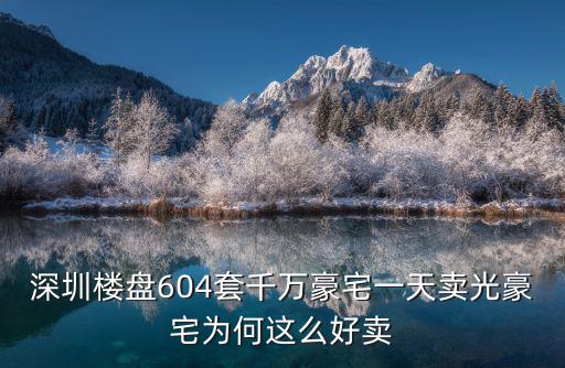 深圳樓盤，深圳稍微有名的樓盤是哪幾個啊