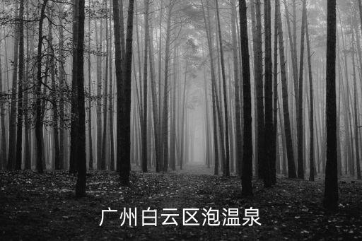 廣州白云區(qū)泡溫泉