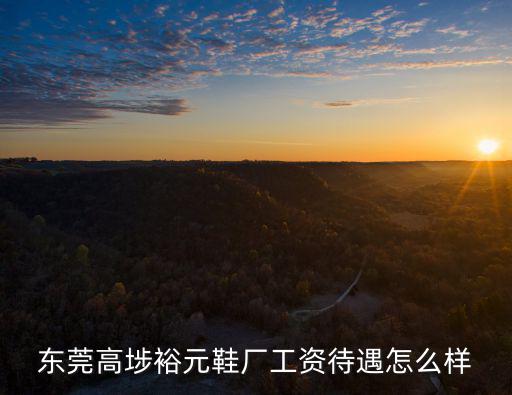東莞高埗裕元鞋廠工資待遇怎么樣