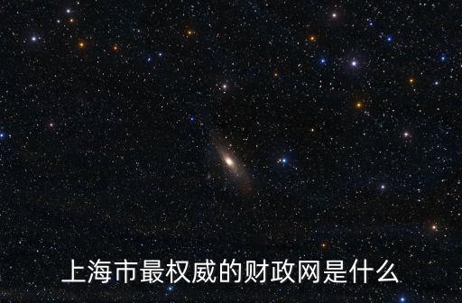 上海市財稅網，上海市最權威的財政網是什么