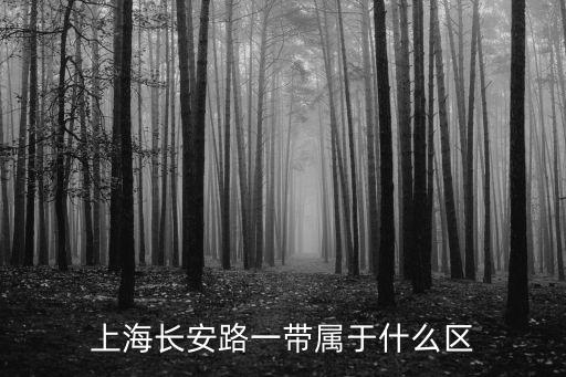 上海長安路一帶屬于什么區(qū)