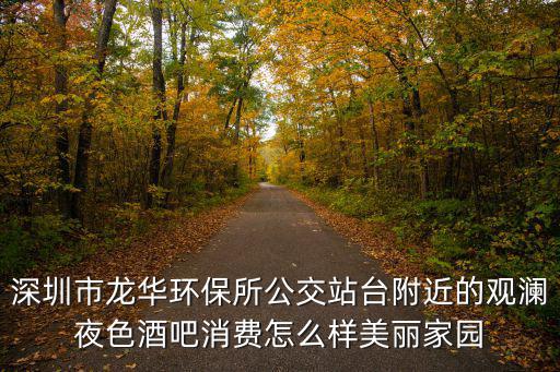 深圳市龍華環(huán)保所公交站臺(tái)附近的觀瀾夜色酒吧消費(fèi)怎么樣美麗家園