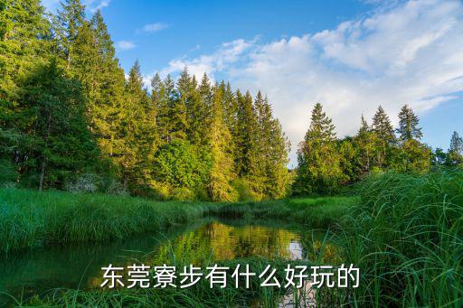 東莞寮步有什么好玩的