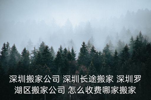 深圳搬家公司 深圳長(zhǎng)途搬家 深圳羅湖區(qū)搬家公司 怎么收費(fèi)哪家搬家