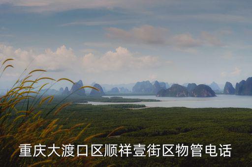 重慶大渡口區(qū)順祥壹街區(qū)物管電話