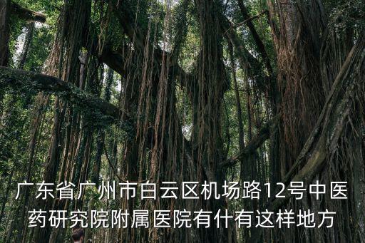 廣東廣州華博中醫藥研究院，廣州耳鼻喉科醫院