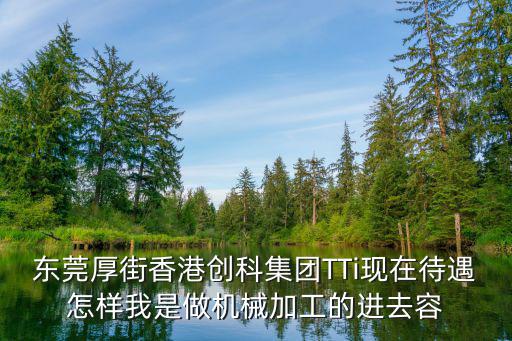 東莞厚街香港創(chuàng)科集團(tuán)TTi現(xiàn)在待遇怎樣我是做機(jī)械加工的進(jìn)去容