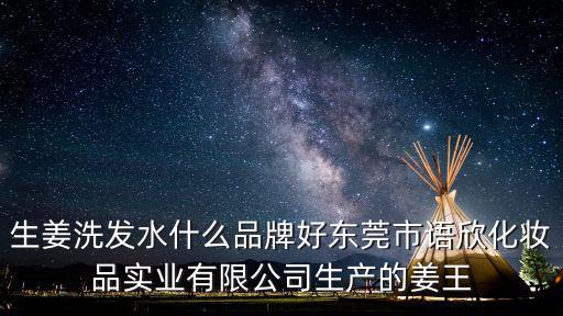 生姜洗發水什么品牌好東莞市語欣化妝品實業有限公司生產的姜王