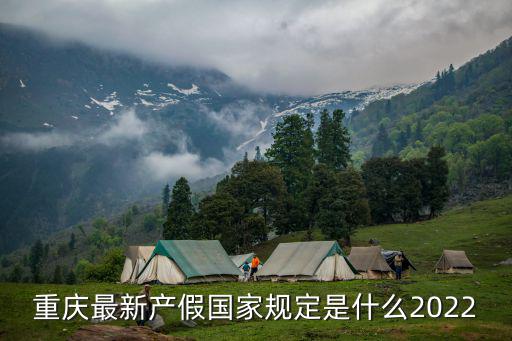 重慶最新產假國家規定是什么2022