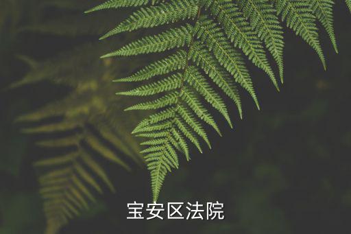 寶安區法院