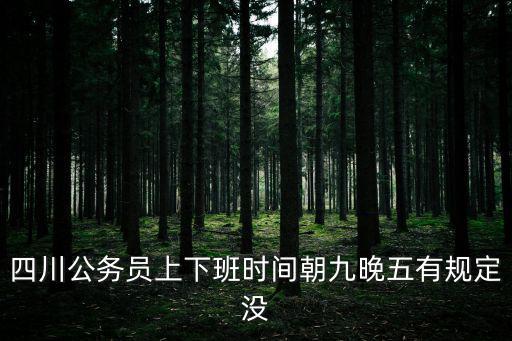成都市朝九晚五文件，成都市中小學(xué)生八條規(guī)定為何不實施
