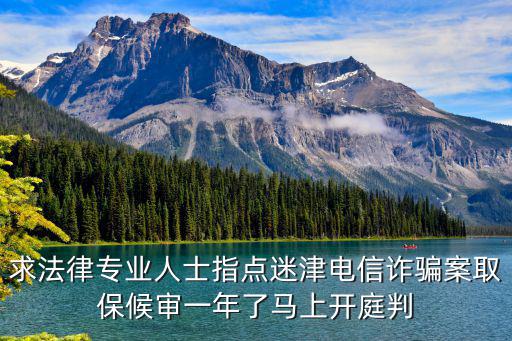 求法律專業人士指點迷津電信詐騙案取保候審一年了馬上開庭判