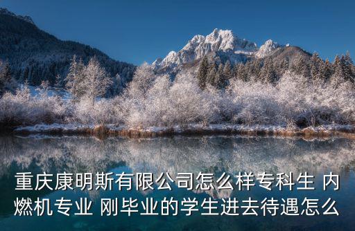 重慶康明斯有限公司怎么樣專科生 內燃機專業 剛畢業的學生進去待遇怎么
