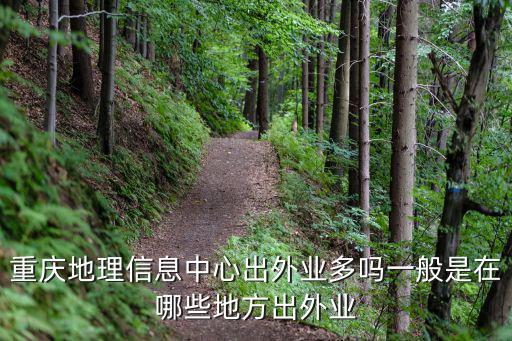 重慶地理信息中心出外業多嗎一般是在哪些地方出外業