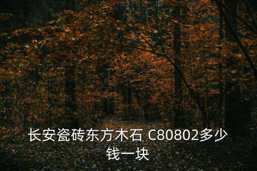 東莞長安瓷磚市場價格，長安瓷磚東方木石 C80802多少錢一塊