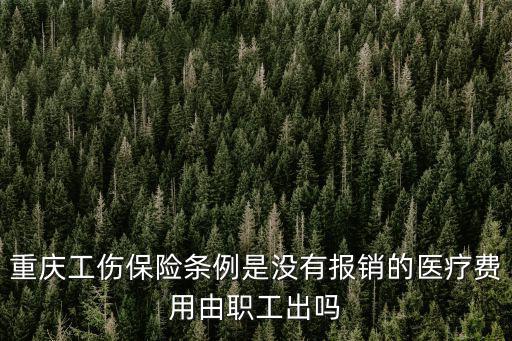 重慶市工傷職工醫(yī)療，重慶工傷保險(xiǎn)條例是沒有報(bào)銷的醫(yī)療費(fèi)用由職工出嗎