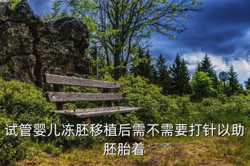 試管嬰兒凍胚移植后需不需要打針以助胚胎著