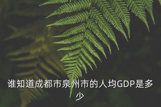 泉州市pk成都市，四川巴中和福建泉州哪個(gè)城市經(jīng)濟(jì)實(shí)力強(qiáng)