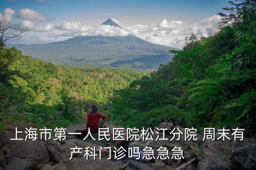 上海市第一人民醫(yī)院松江分院 周末有產(chǎn)科門診嗎急急急
