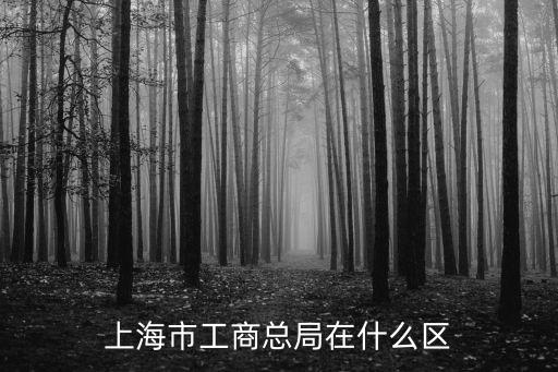 上海市工商局，上海市工商總局在什么區(qū)