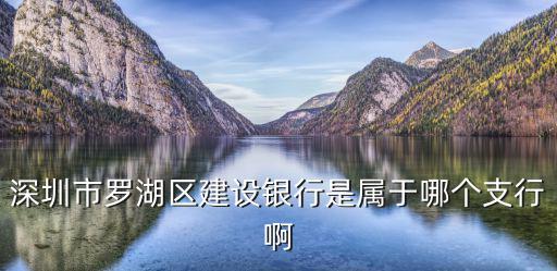 深圳建設(shè)銀行支行，深圳市建設(shè)銀行建設(shè)支行在哪里