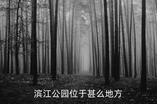 濱江公園位于甚么地方