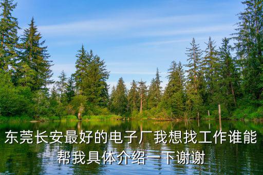 東莞長安高頻電子廠，東莞長安電子廠