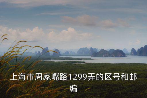 上海市東平鎮東風東路郵編，上海市周家嘴路1299弄的區號和郵編