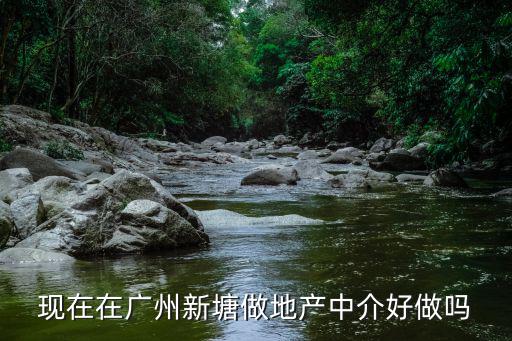 現(xiàn)在在廣州新塘做地產(chǎn)中介好做嗎