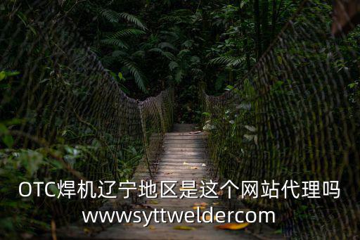 OTC焊機遼寧地區是這個網站代理嗎wwwsyttweldercom