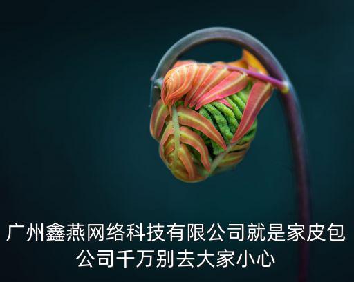 廣州瘋狂鳥帽業有限公司 alibaba，廣州鑫燕網絡科技有限公司就是家皮包公司千萬別去大家小心