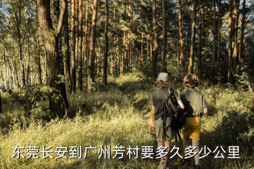 東莞長安到廣州芳村要多久多少公里