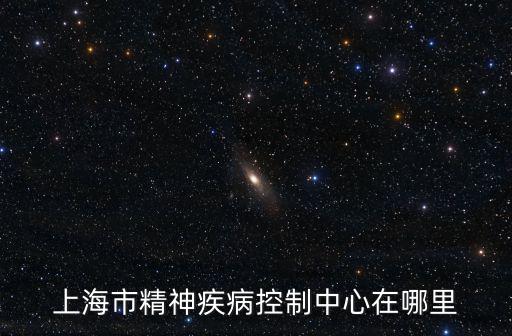 上海市精神疾病控制中心在哪里
