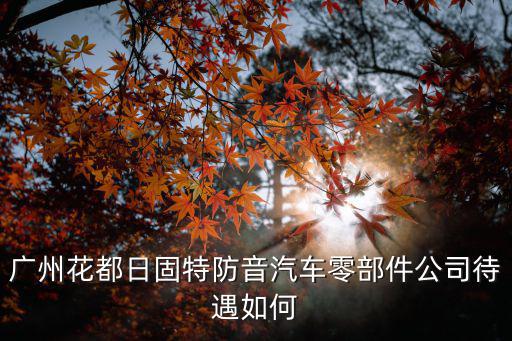 trw汽車集團(tuán)廣州分公司待遇怎樣，廣州花都日固特防音汽車零部件公司待遇如何
