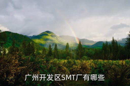 廣州開發區SMT廠有哪些