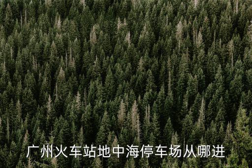 廣州火車站地中海停車場(chǎng)從哪進(jìn)