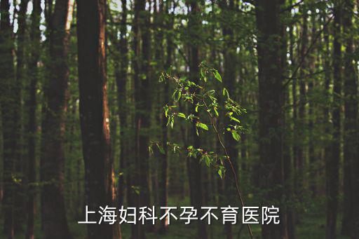 上海婦科不孕不育醫院