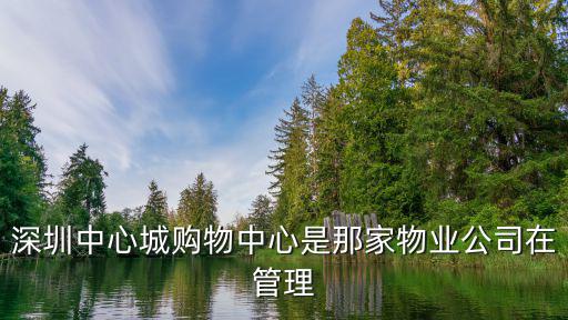 深圳中心城購物中心是那家物業公司在管理