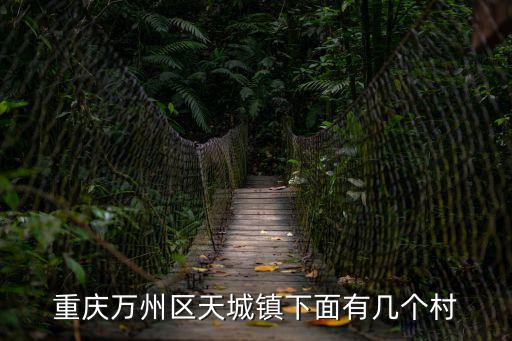 重慶市萬州區天城鎮有名的村子，重慶萬洲都有哪些鄉鎮