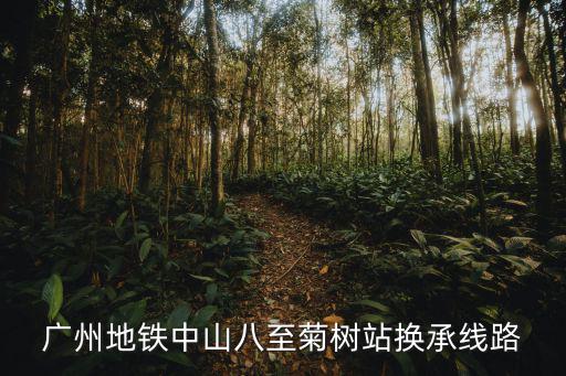 廣州地鐵中山八至菊樹(shù)站換承線路