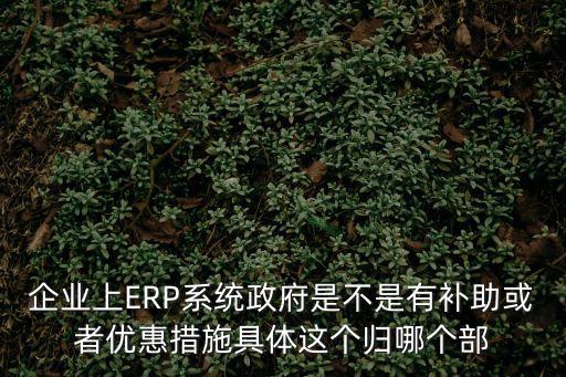廣州企業erp補貼，廣州企業每認定1件高新技術產品補助是多少