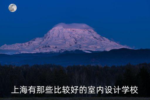 上海市 中小學校設計，上海有那些比較好的室內設計學校