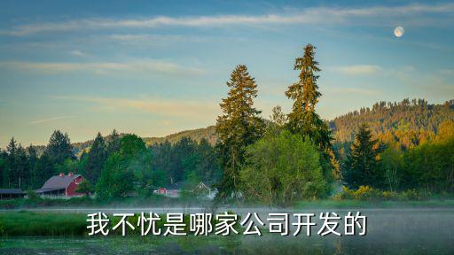 我不憂是哪家公司開發的