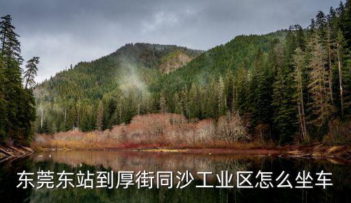 東莞東站到厚街同沙工業(yè)區(qū)怎么坐車