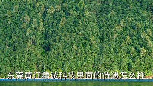 東莞黃江精誠科技里面的待遇怎么樣