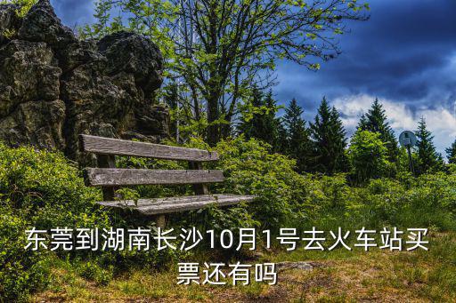 東莞到湖南長沙10月1號去火車站買票還有嗎