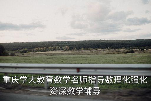 重慶學(xué)大教育數(shù)學(xué)名師指導(dǎo)數(shù)理化強(qiáng)化資深數(shù)學(xué)輔導(dǎo)