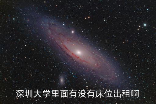 深圳大學(xué)里面有沒有床位出租啊