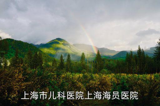 上海市兒科醫(yī)院上海海員醫(yī)院